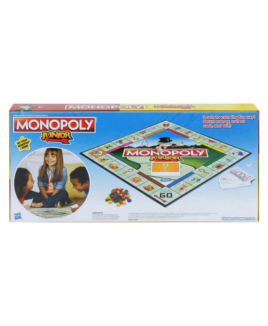 Hasbro Gaming Monopoly - Junior, Edition for Children, Italian Version   Exclusive