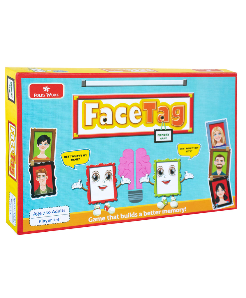 Folks Works Face tag Memory Game