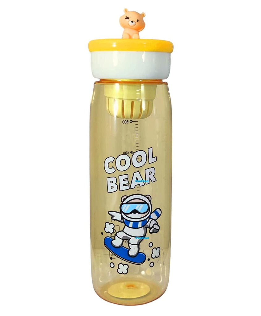 Cute Bear Portable Plastic Bottle 600ML