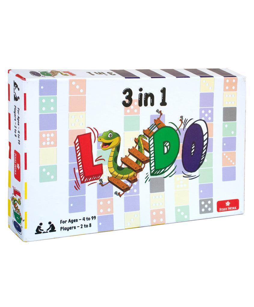 Folks Works Ludo 3In 1