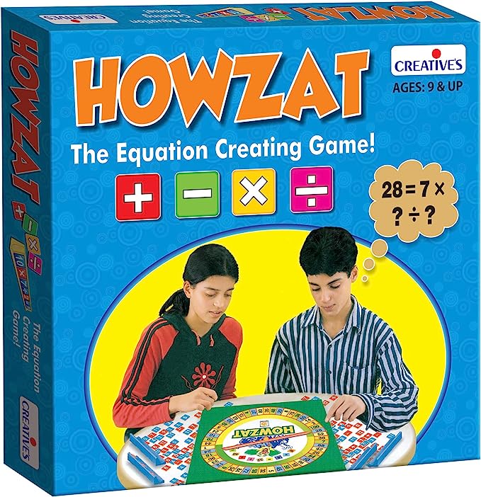 Creative Howzat Equation Creating Game