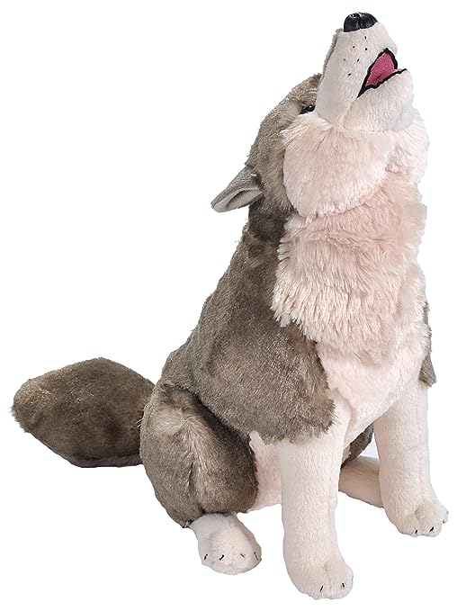 jumbo wolf stuffed animal