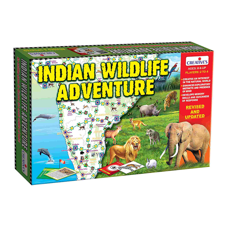 Creative's Indian Wildlife Adventure Board Game