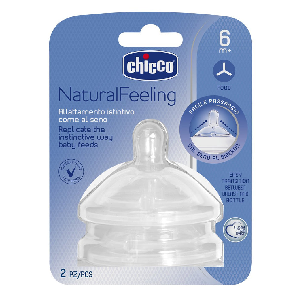 Chicco Natural Feeling Baby Feeds 6 Month +