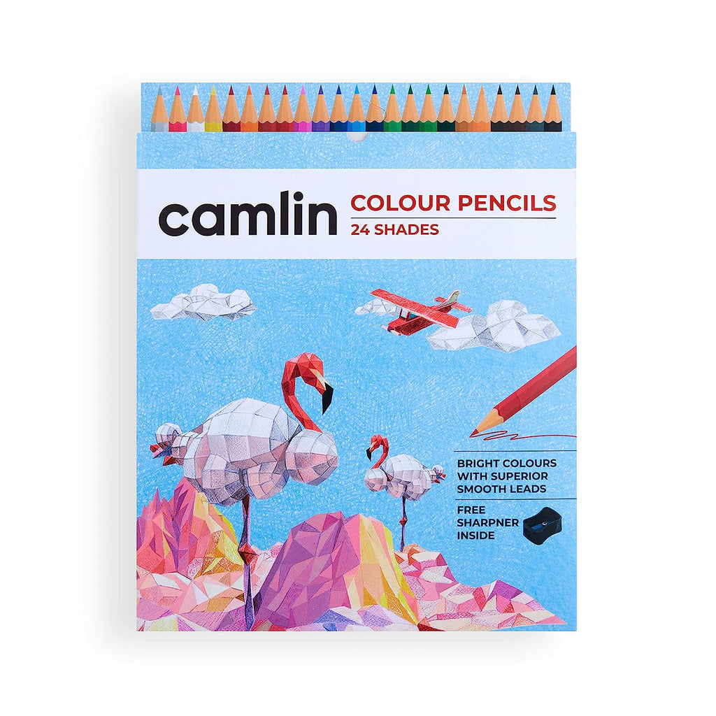 Camlin Colour Pencils 24 Shades