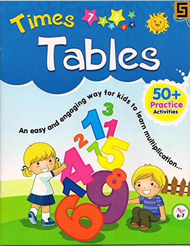 Golden Sapphire Times Tables Practice Book