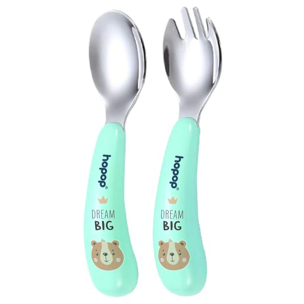 Hopop Spoon & Fork For Baby's