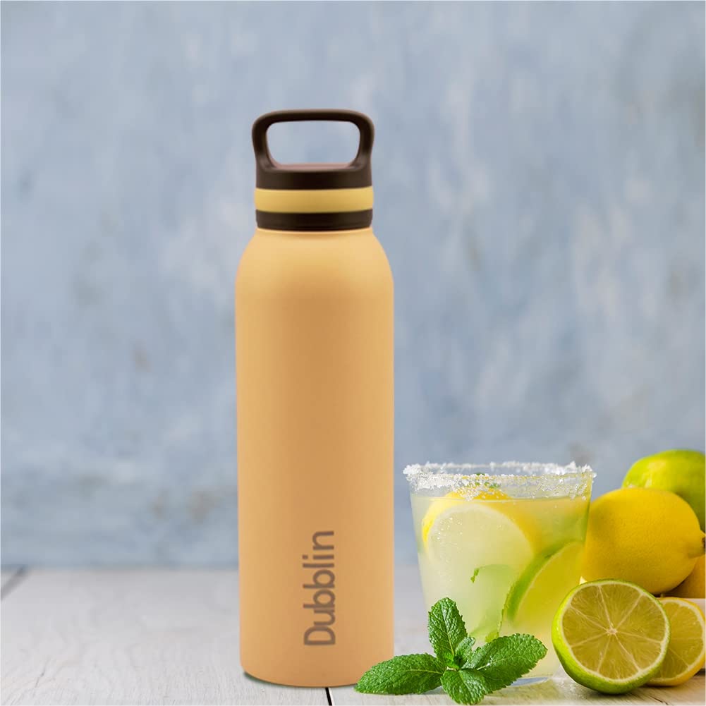 Dubblin Rio 900ML Insulated Bottle (Mustered)