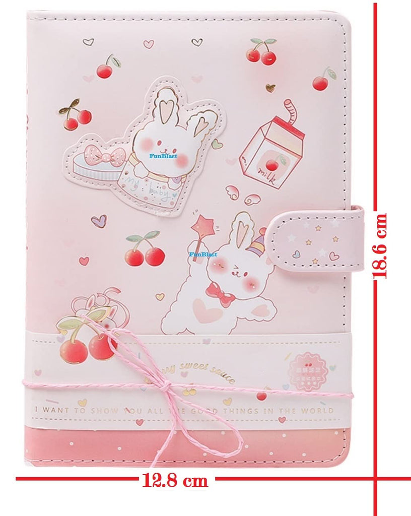 Rabbit Diary & Notebook For Kids