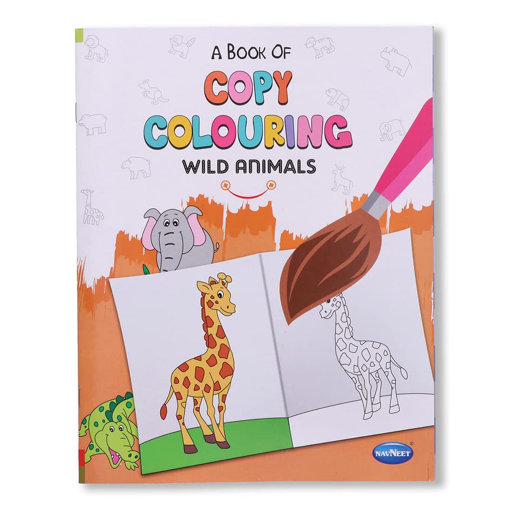 Navneet Copy Colouring Wild Animals
