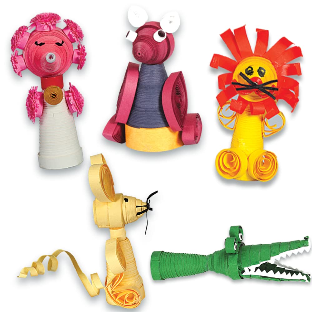 Toykraftt Finger Puppets Paper Quilling – kidzgallery.in