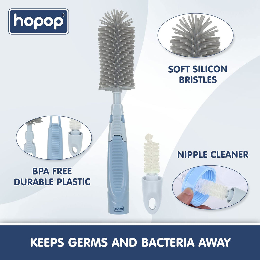 Hopop Bottle & Nipple Cleaning Brush
