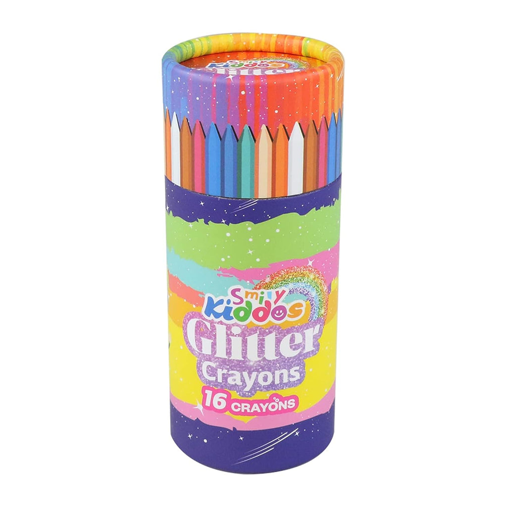 Smily Kiddos Glitter Crayons 16