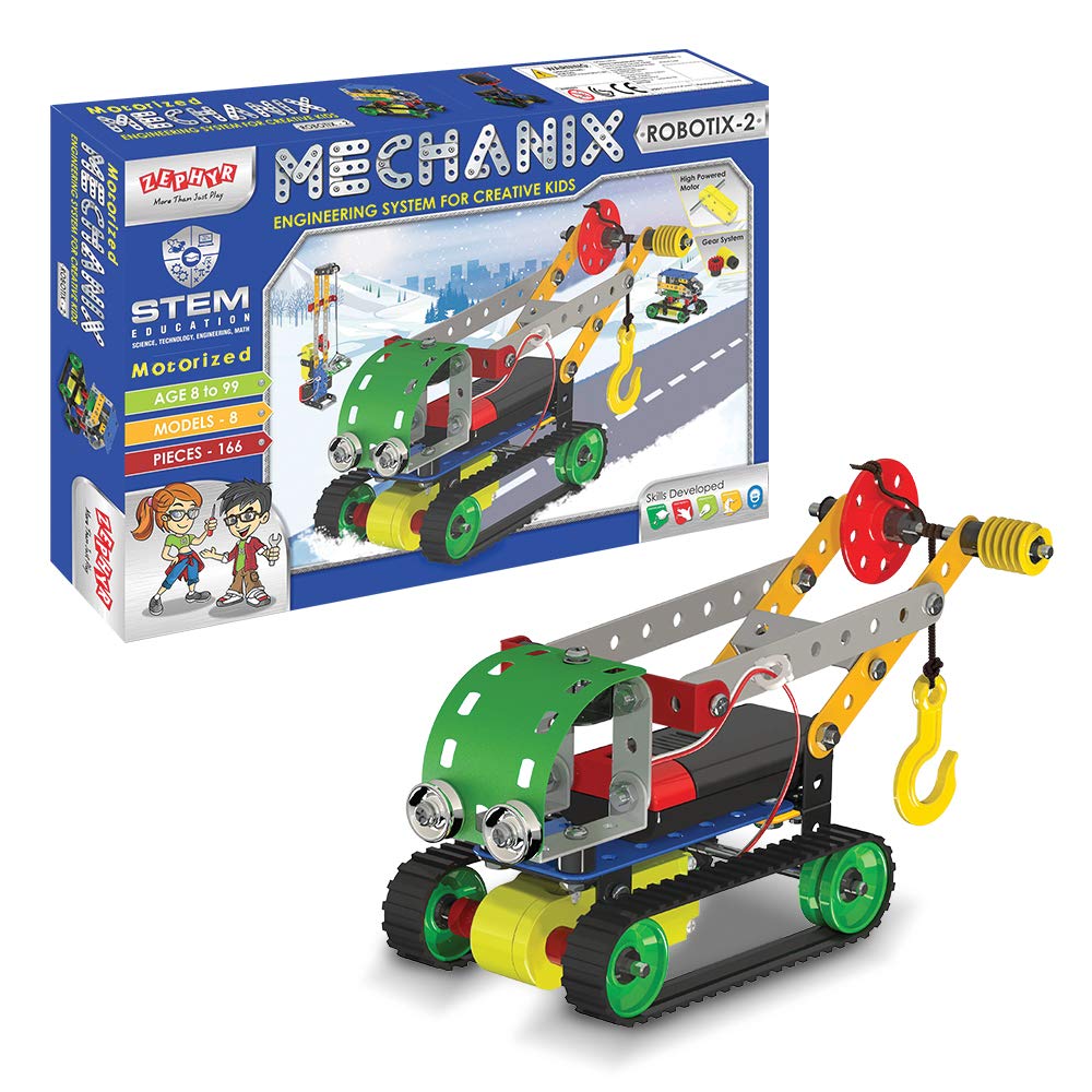 Zephyr Mechanix Robotix- 2 For Creative Kids