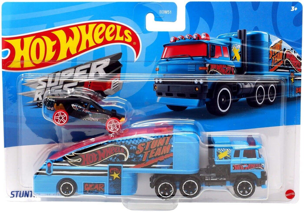 Hot Wheels Stuntin Semi Toy Set