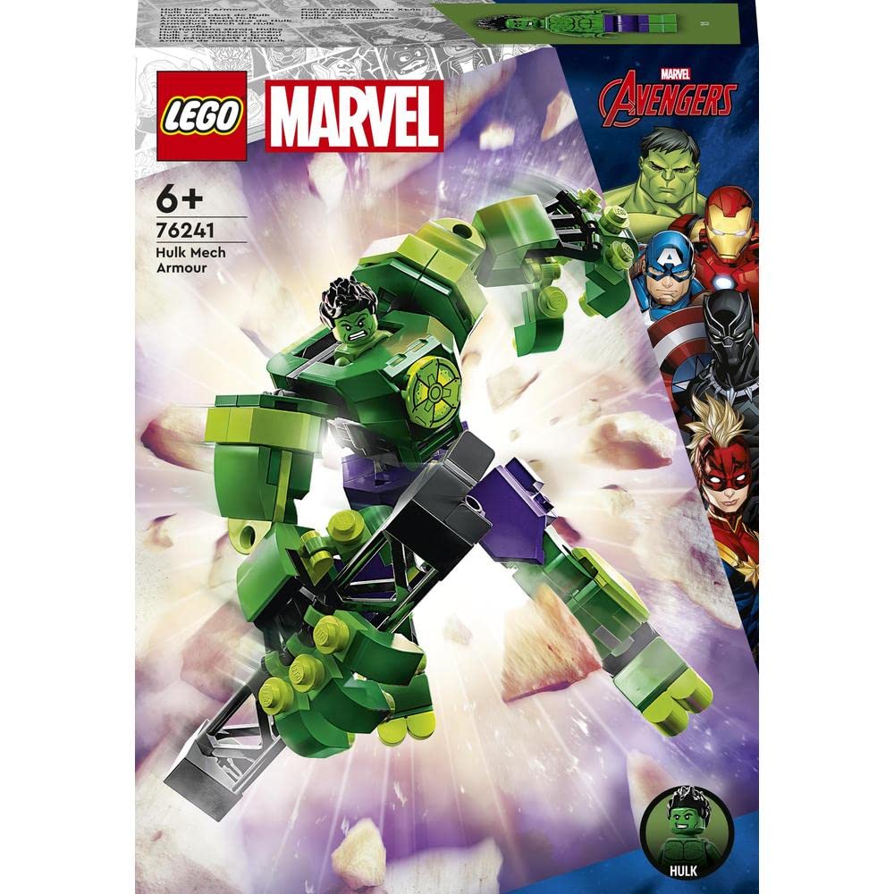 Lego Avengers Hulk Mech Armour Toy Figure Games