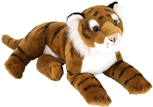 Wild Republic Laying Tiger Soft Toy