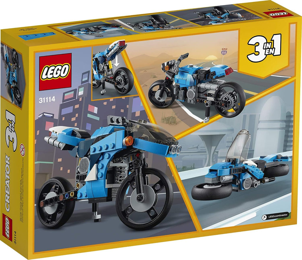 Lego Creator Super Bike Assembling Toy Set