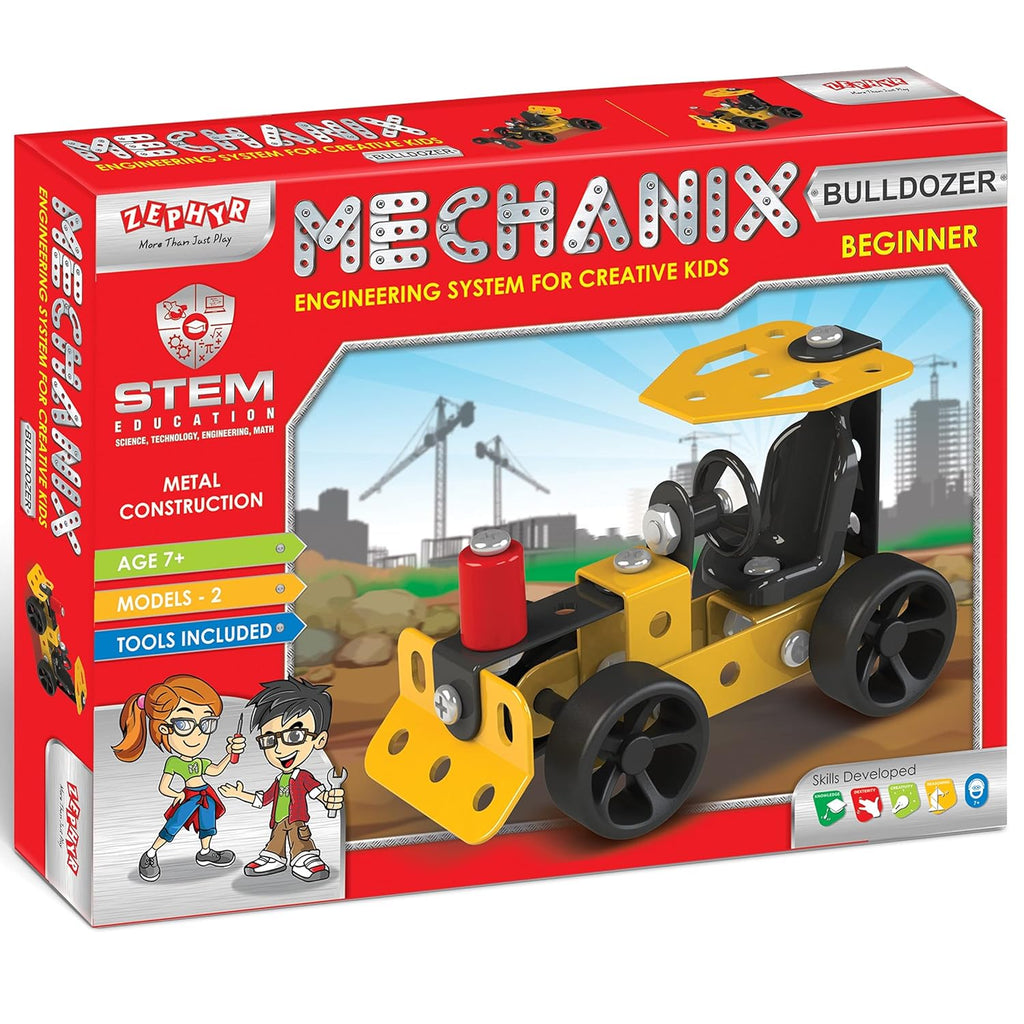 Zephyr Mechanix Bulldozer For Creative Kids