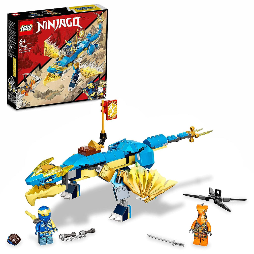 Lego Ninjago Jay's Thunder Dragon EVO Assembling Toy