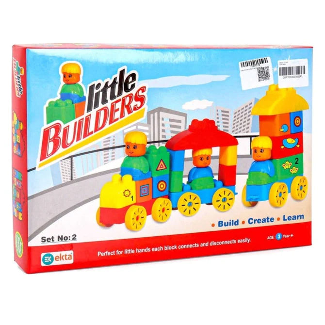 Ekta Little Builders Building and Construction Game Toy (Set - 2)