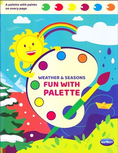 Navneet Weather & Seasons Fun With Palette Colouring Book