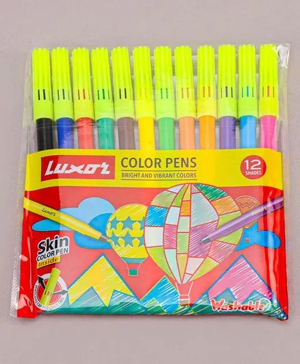Luxor Color Pens 12 Shades