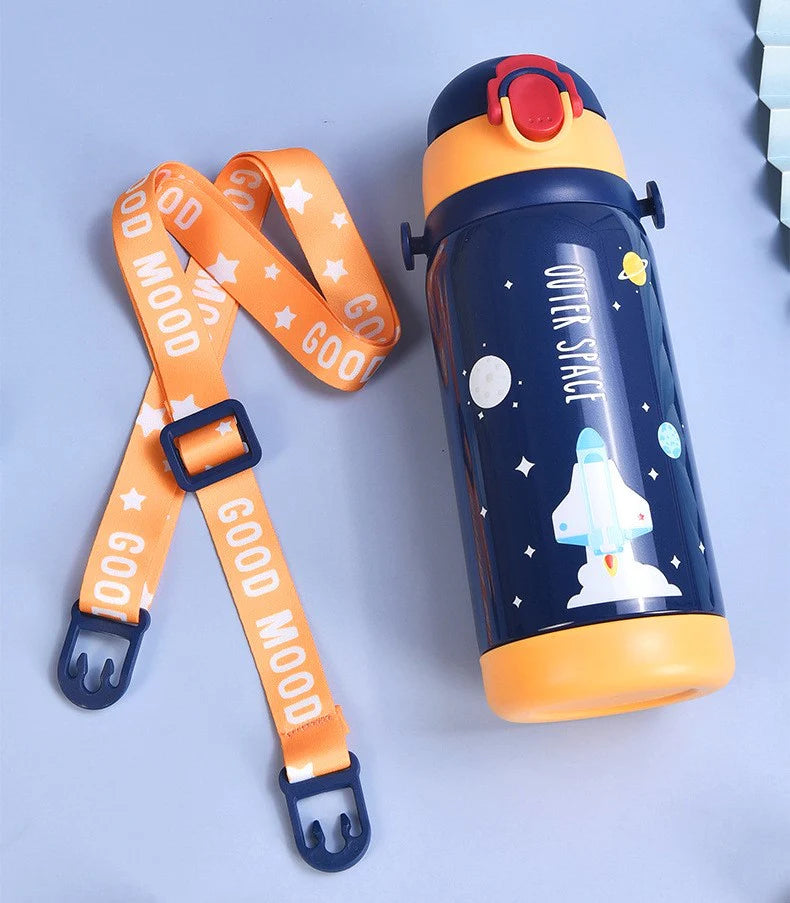 Lovely Space Theme Insulated Bottle 450ML