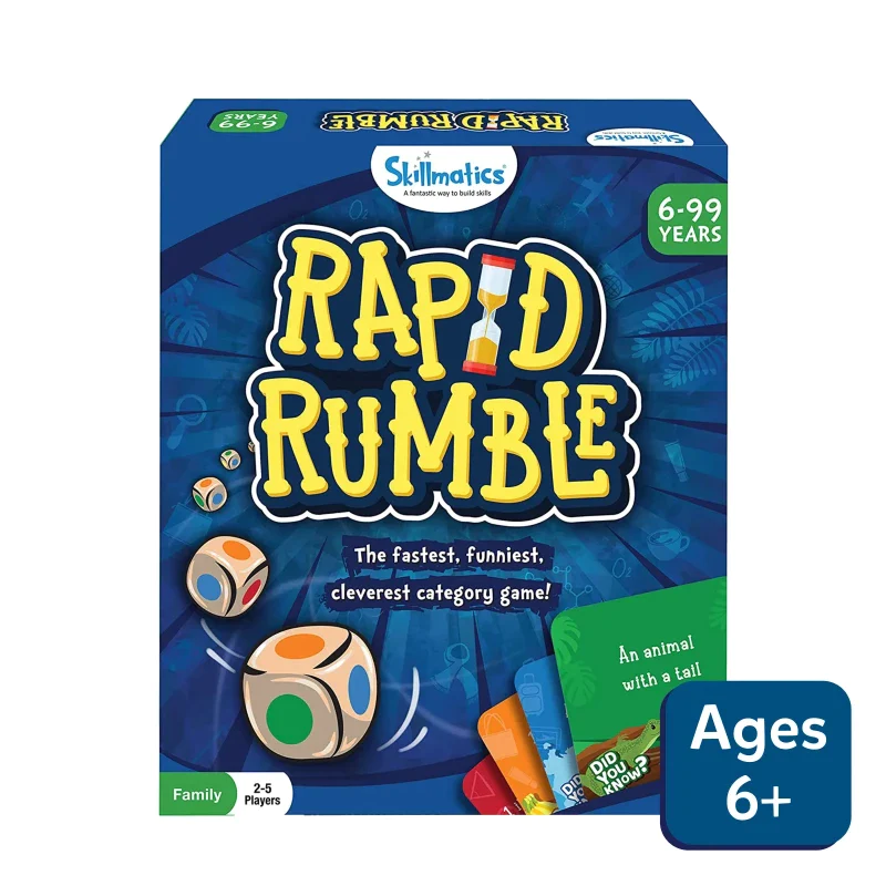 Skillmatics Rapid Rumble Card Game