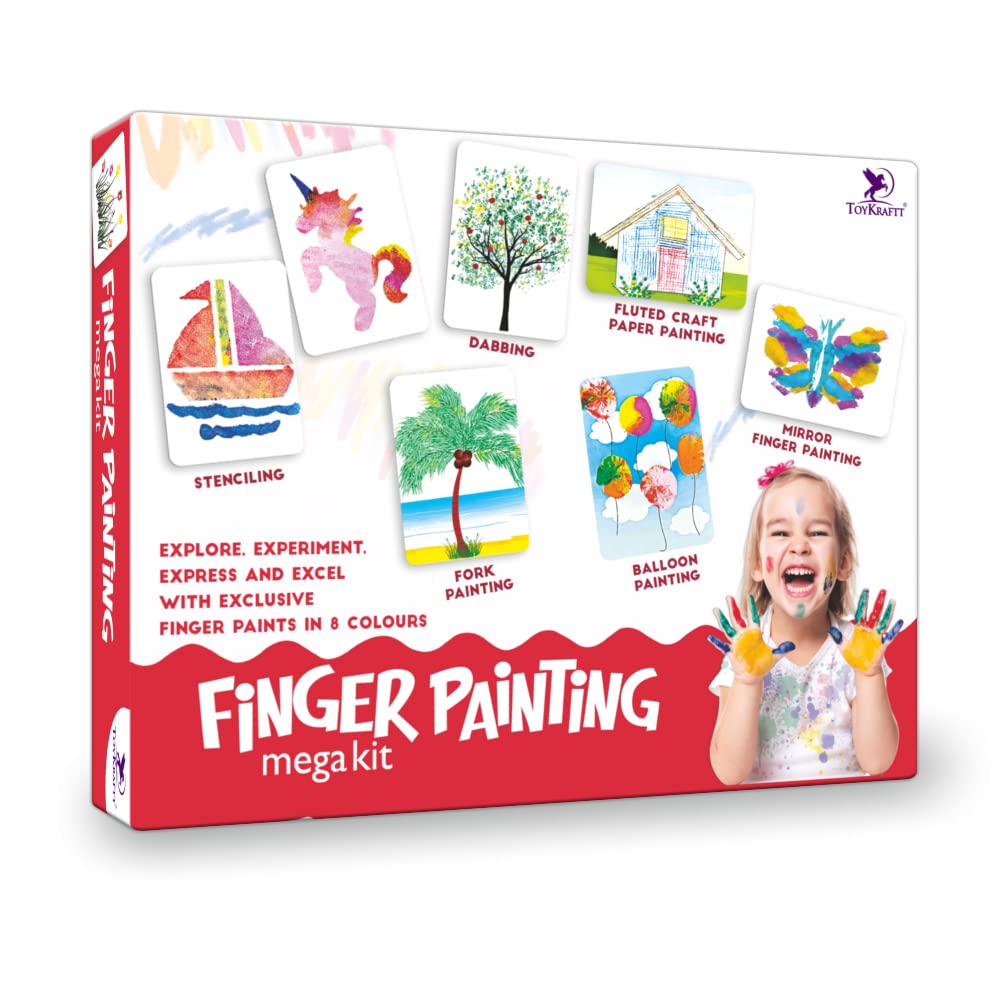 Toy Kraft Finger Painting Mega Kit