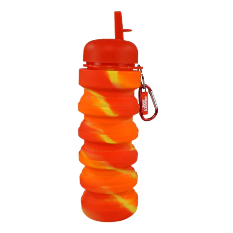 Smily Kiddos Silicone Water Bottle (Red)