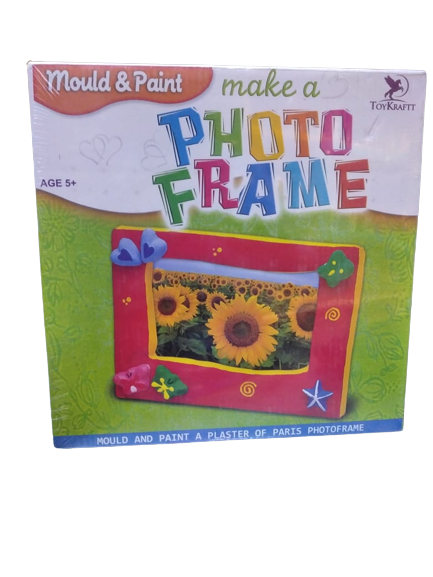 ToyKraftt Mount & Paint Photo Frame Kit