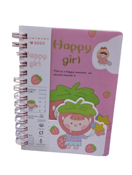 Mini Spiral Diary & Notebook For Kids