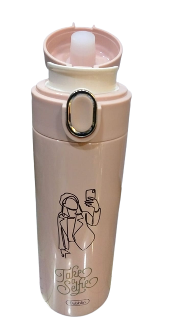 Dubblin Banjo 450ML Insulated Bottle(Peach)