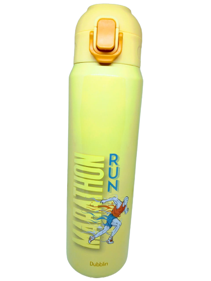 Dubblin Rome 800ML Insulated Bottle (Yellow)