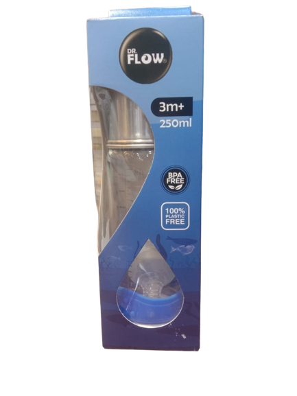 DR Flow Baby Glass Bottle 250ML