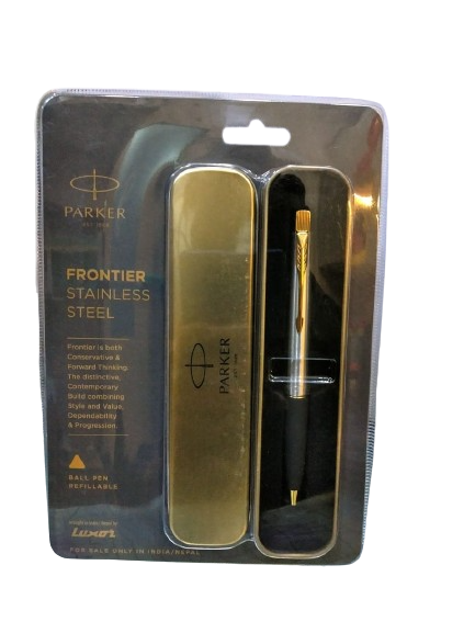 Parker Frontier Stainless Steel Ball Pen Refillable