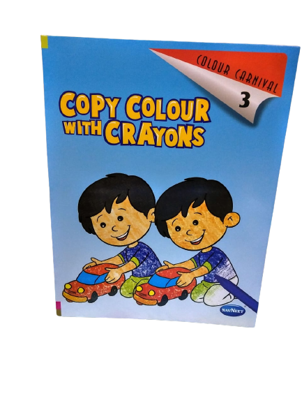 Navneet Copy Colour With Crayons Book For Kids