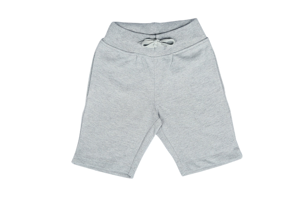 KG Boys Grey Melange Regular Shorts