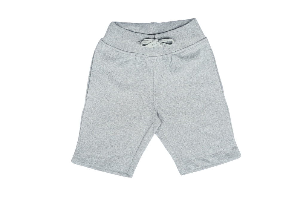 KG Boys Grey Melange Terry Regular Shorts