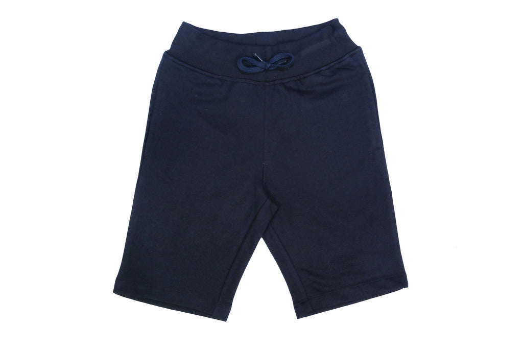 KG Boys Navy Blue Terry Regular Shorts