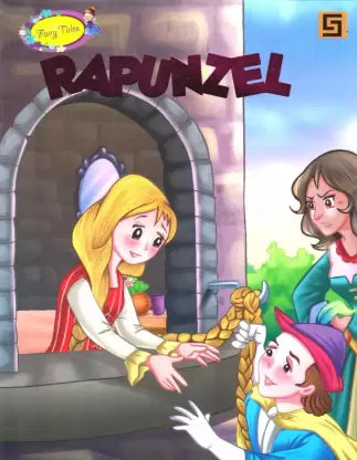 Golden Sapphire Rapunzel Story Book