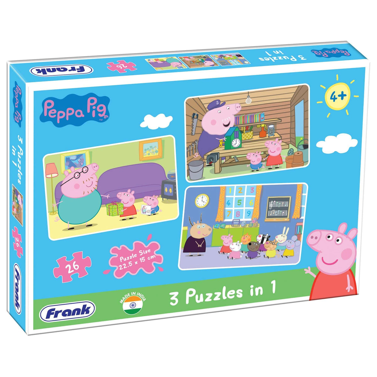 Frank Peppa Pig Puzzle For Kids – kidzgallery.in