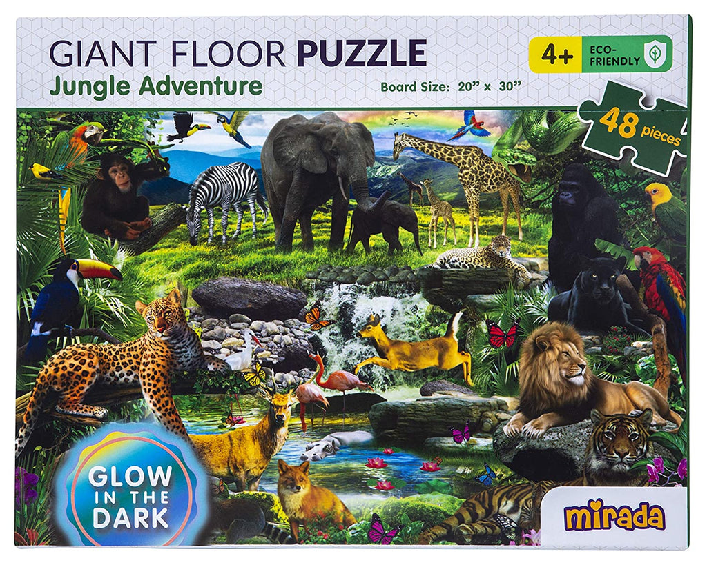 Mirada Giant Floor Puzzle Jungle Adventure