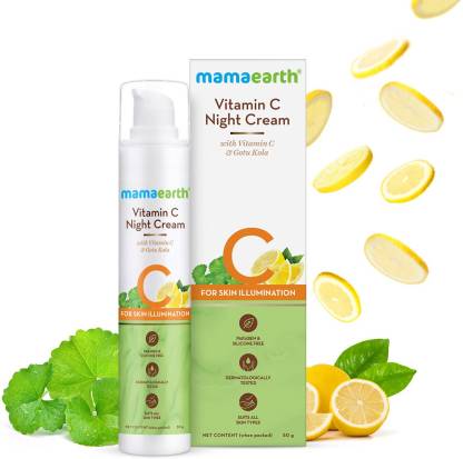 Mamaearth Vitamin C Night Cream 50g