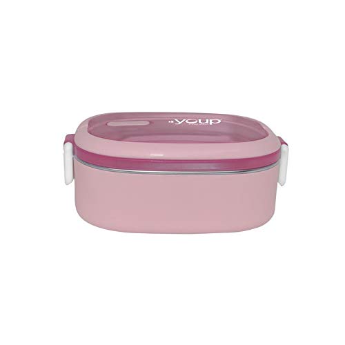 Youp Stainless Steel Lunch Box (Pink)