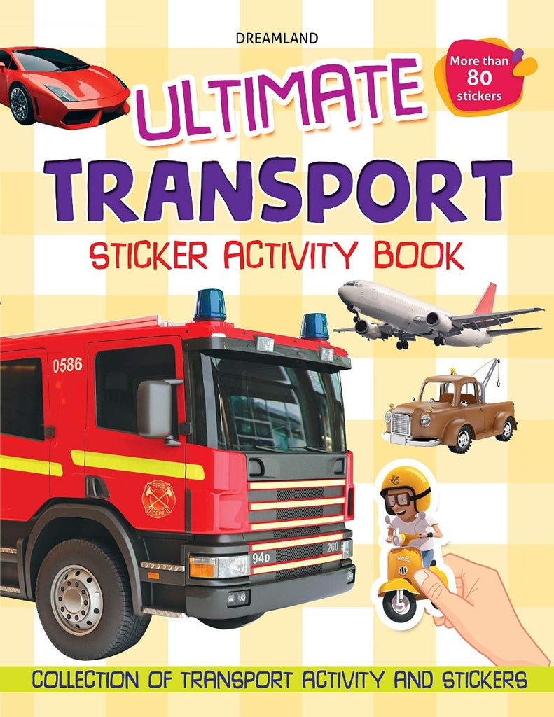Dreamland Ultimate Transport Sticker Book