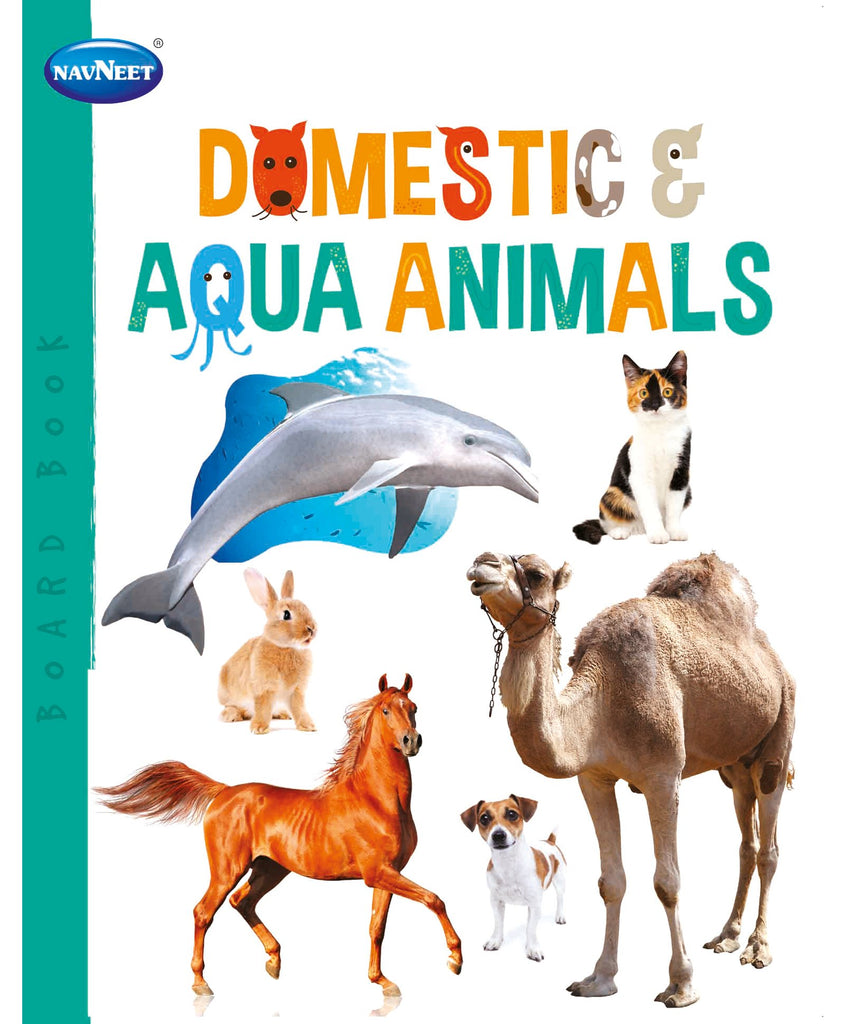 Navneet Domestic & Aqua Animals Board Book