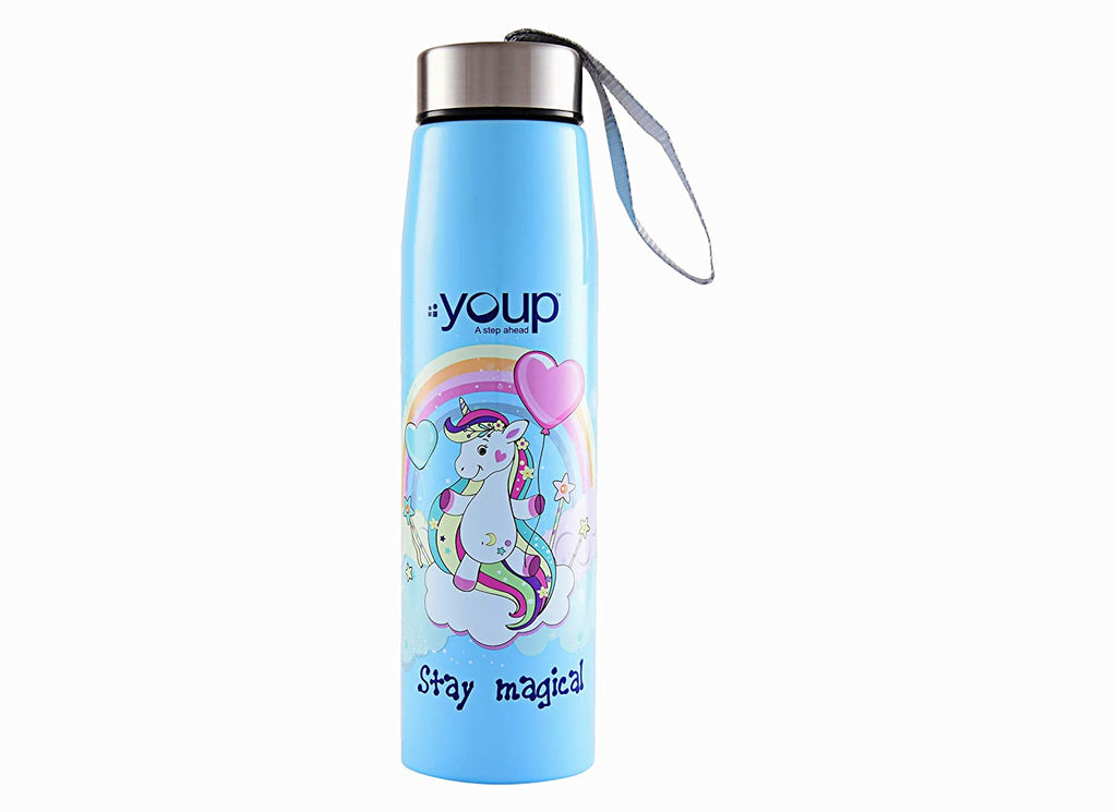 Youp Unicorn Bottle 500ml (Sky Blue)