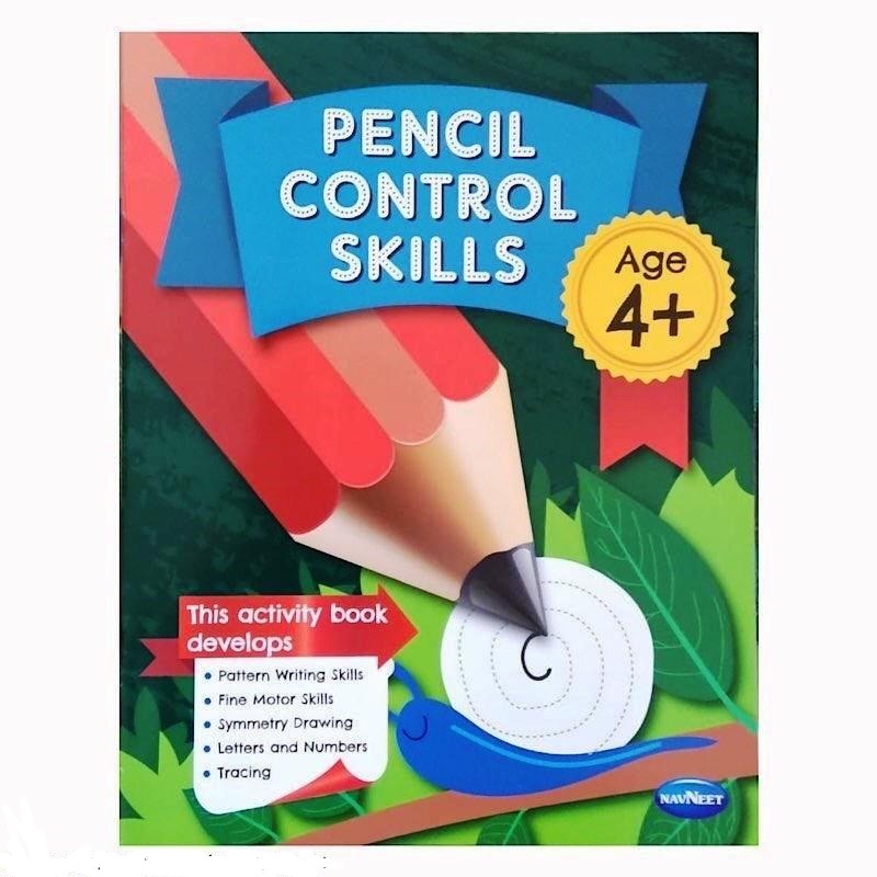 Navneet Pencil Control Skills Book 4+